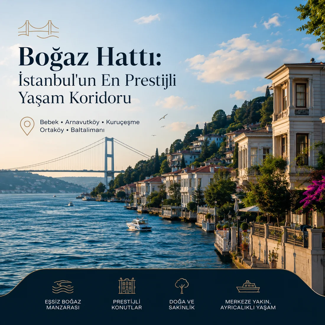The Bosphorus Line — The Bosphorus Line: Istanbul's Most Prestigious Living Corridor The Bosphorus Line — The Bosphorus Line: Istanbul's Most Prestigious Living Corridor